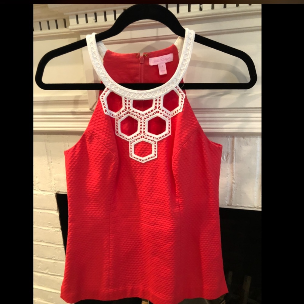 Lilly Pulitzer red top